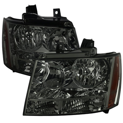 Spec-D 07-14 Avalanche/Tahoe/Suburban OE Style Smoked Headlights