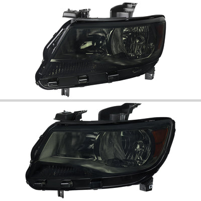 Spec-D 15-22 Chevy Colorado Headlights OEM Style Black/Smoked Lens