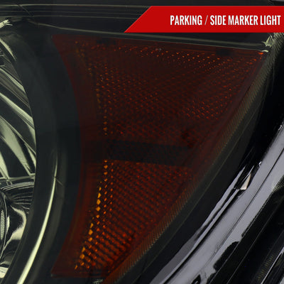 Spec-D 15-22 Chevy Colorado Headlights OEM Style Black/Smoked Lens
