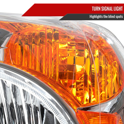 Spec-D 02-04 Honda CR-V OEM Style with Headlights Chrome