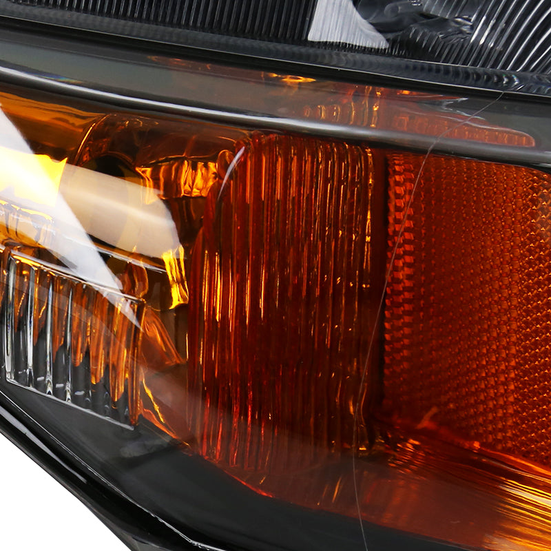 Spec-D 12-15 Honda Civic Passenger Headlight Black Replacement
