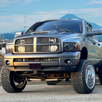 Spec-D 02-05 Ram 1500/03-05 Ram 2500 3500 Headlights OEM Style Smoked