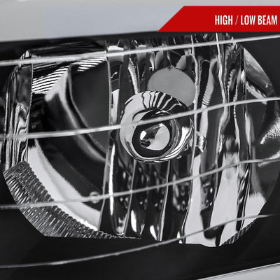 Spec-D 03-05 Ram 1500 2500 3500 Headlights OEM Style Tube Matte