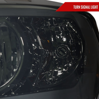 Spec-D 06-08 Ram 1500/06-09 Ram 2500 3500 Headlights Smoked