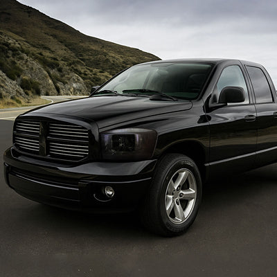 Spec-D 06-08 Ram 1500/06-09 Ram 2500 3500 Headlights Smoked