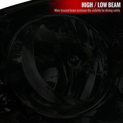 Spec-D 06-08 Ram 1500/06-09 Ram 2500 3500 Headlights OEM Style Smoked
