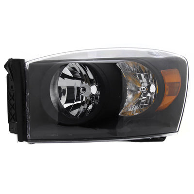 Spec-D 06-08 Ram 1500/06-09 Ram 2500 3500 Headlights OEM Style Black