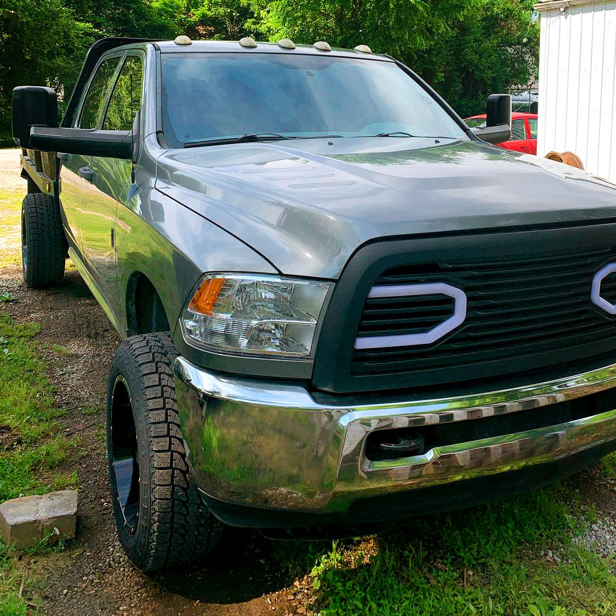 Spec-D 10-18 Dodge Ram/ 19-21 Ram Classic Quad Style Headlights