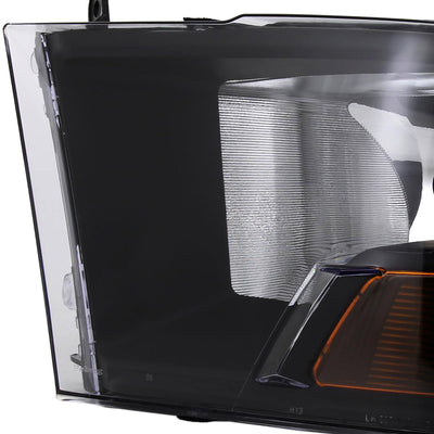 Spec-D 10-18 Ram 1500 2500 3500 /19-21 Ram Classic Headlights Black