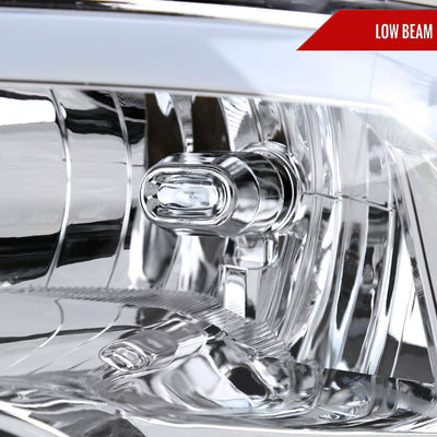 Spec-D 09-19 Ram 1500 2500 3500 Quad Style with Tube Headlights Chrome