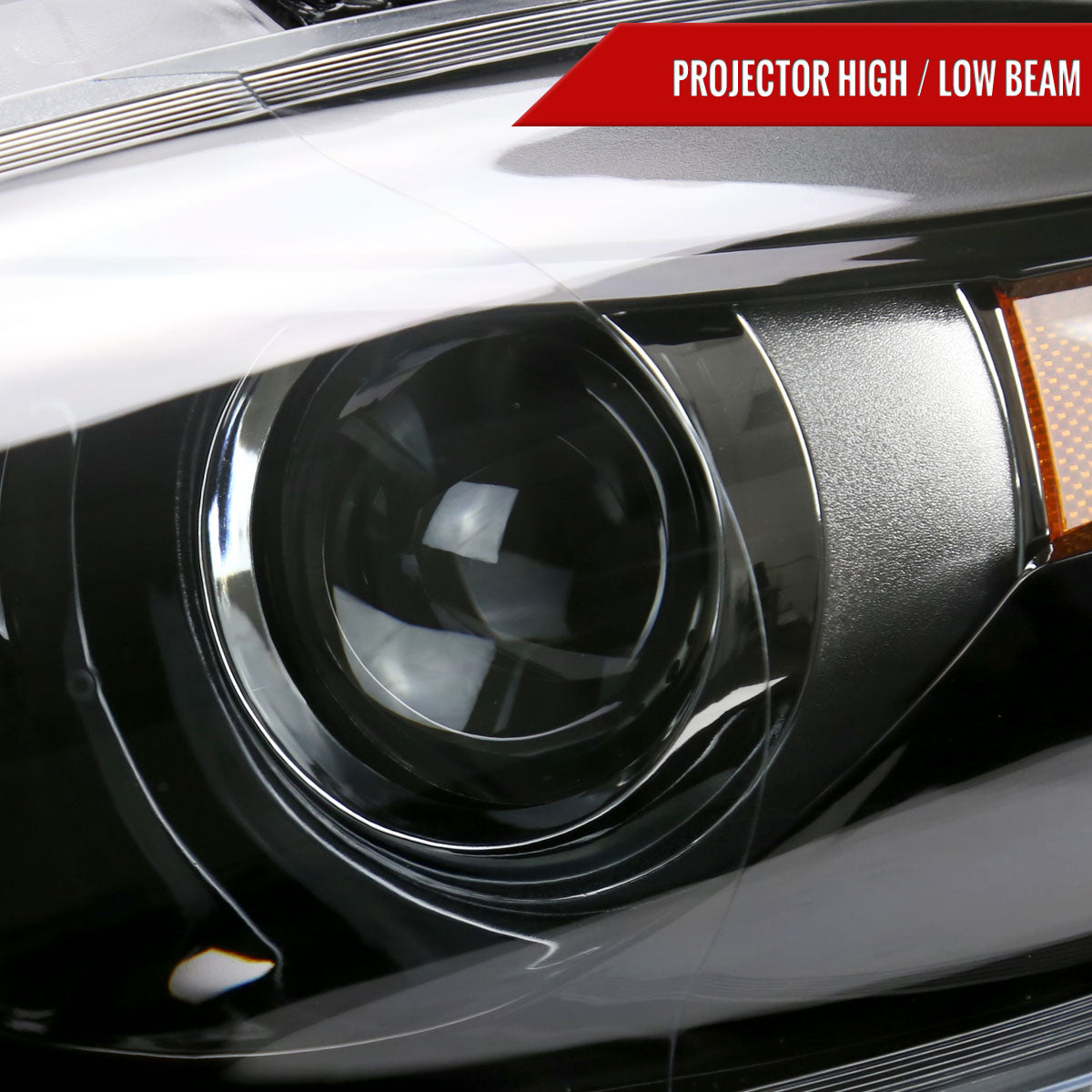 Spec-D 13-16 Dodge Dart Driver Projector Black Replacement