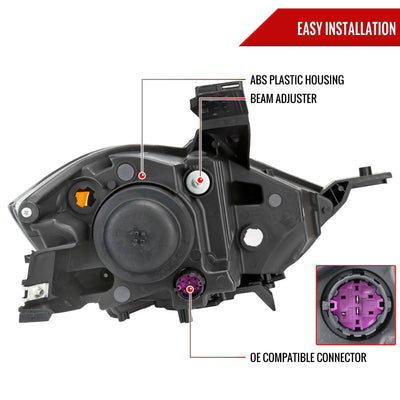 Spec-D 13-16 Dodge Dart Driver Projector Black Replacement