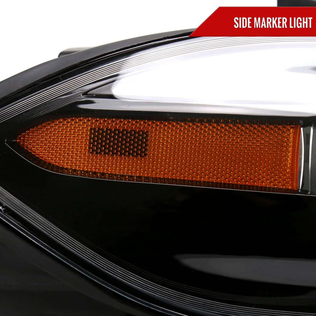 Spec-D 13-16 Dodge Dart Passenger Projector Black Replacement
