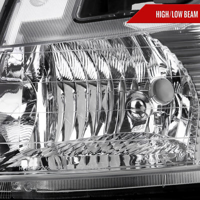 Spec-D 05-09 Equinox Headlights OEM Style Sequential LED Bar Chrome