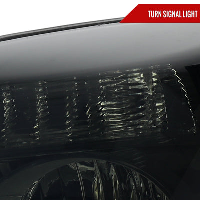 Spec-D 10-15 Chevy Equinox Headlights OEM Style Chrome/Smoked Lens