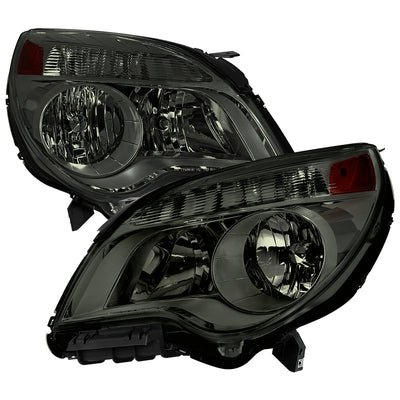 Spec-D 10-15 Chevy Equinox Headlights OEM Style Chrome/Smoked Lens