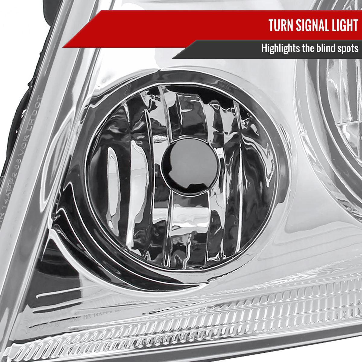 Spec-D 04-08 Ford F-150 Mark LT Headlights Dual Halo Projector Chrome