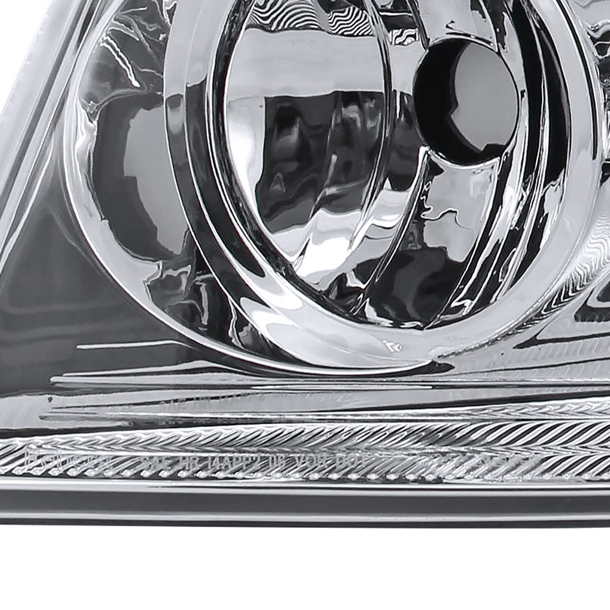 Spec-D 04-08 Ford F-150 Mark LT Headlights Dual Halo Projector Chrome