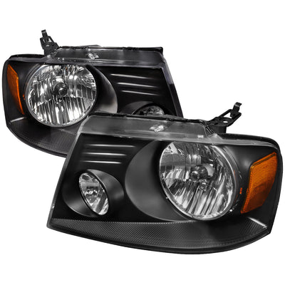 Spec-D 04-08 Ford F-150/ 06-08 Lincoln Mark LT OE Style Headlights Blk