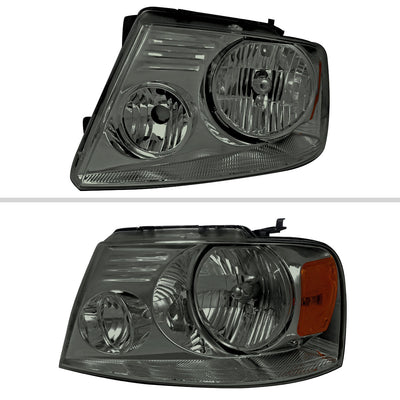 Spec-D 04-08 F-150/06-08 Lincoln Mark LT OE Style /Smoked Headlights