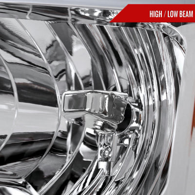 Spec-D 09-14 Ford F-150 LED Tube Headlights OEM Style Chrome