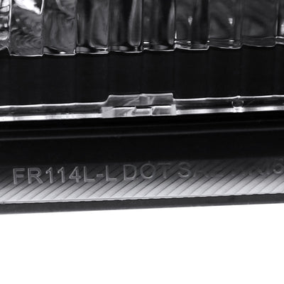 Spec-D 09-14 Ford F-150 Headlights OEM Style Matte Black/Clear