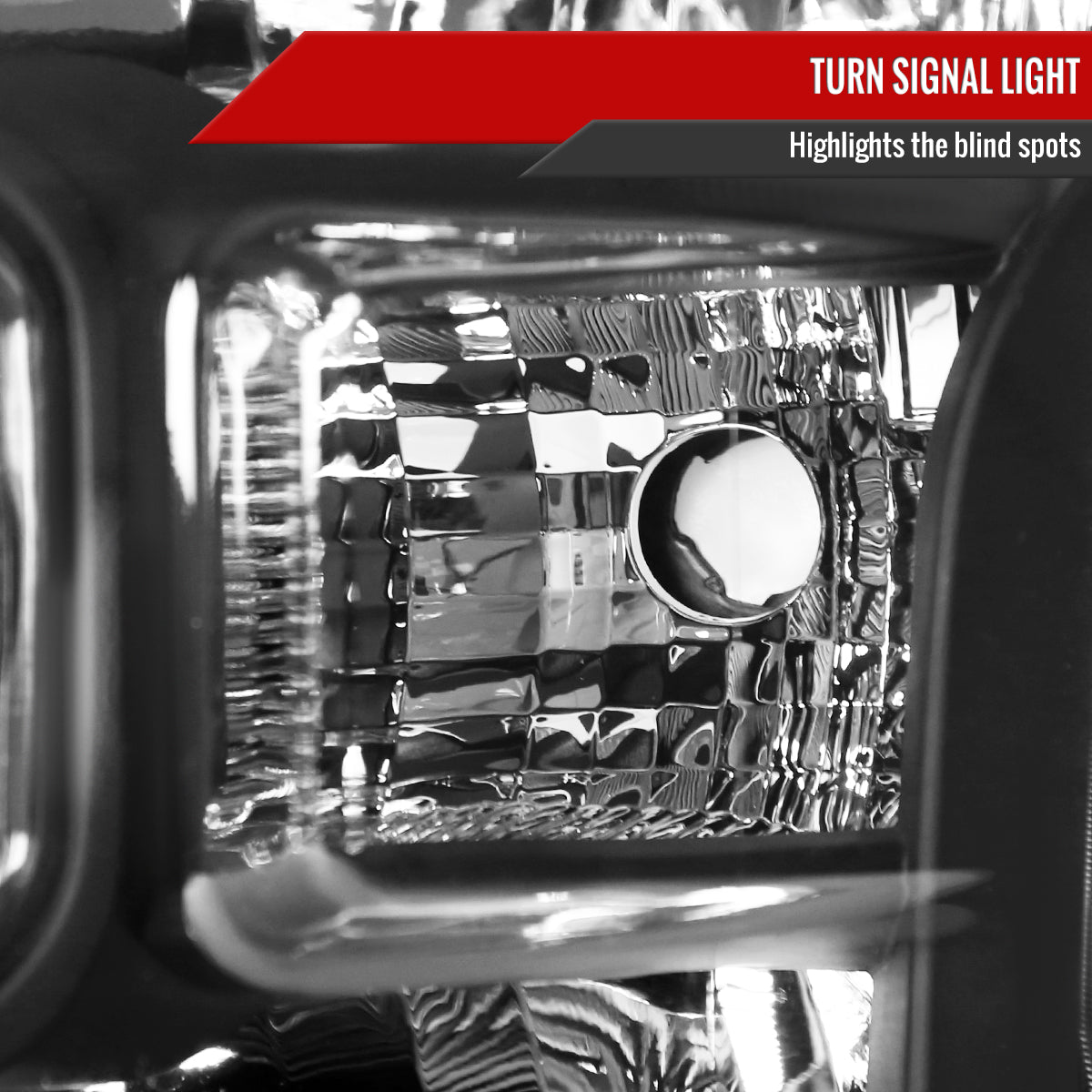 Spec-D 15-17 Ford F-150 Headlights OEM Style Replacement Black