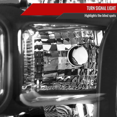 Spec-D 15-17 Ford F-150 Headlights OEM Style Replacement Black