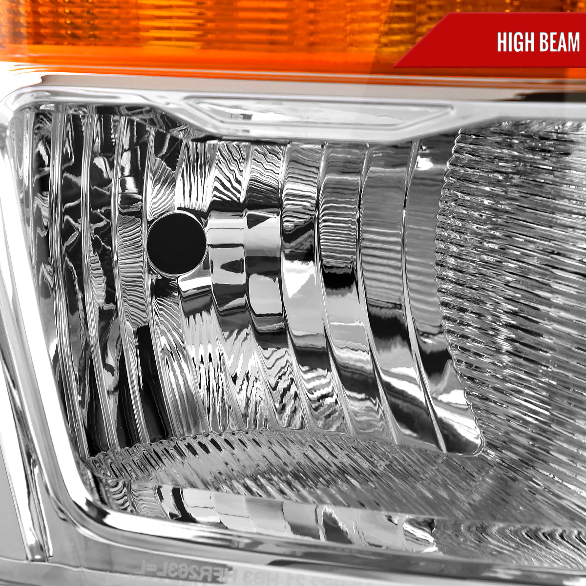 Spec-D 21-23 Ford F-150 Passenger Replacement Headlight OEM Style Chrome