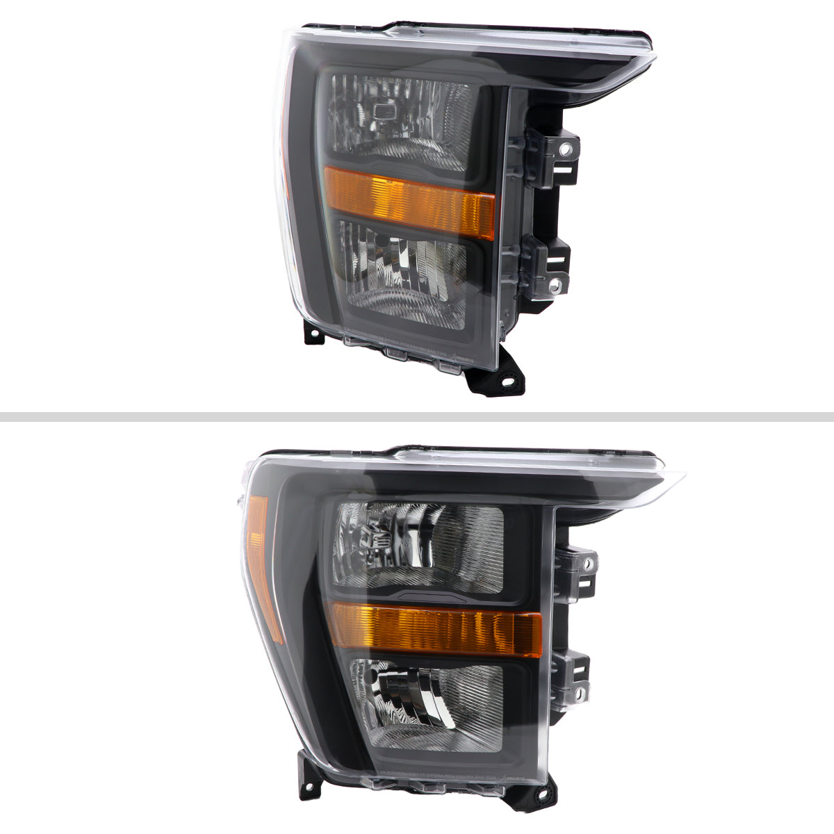 Spec-D 21-23 Ford F-150 Passenger Headlight OEM Black Replacement