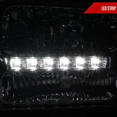 Spec-D 05-07 Ford F-250 F-350 Headlights Projector Chrome/Clear