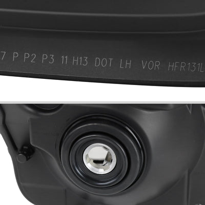 Spec-D 11-16 F250/F350/F450/F550 Super Duty Headlights Black/Amber