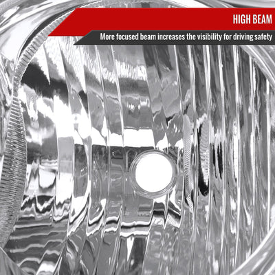 Spec-D 05-07 Jeep Grand Cherokee Headlights OEM Style Chrome