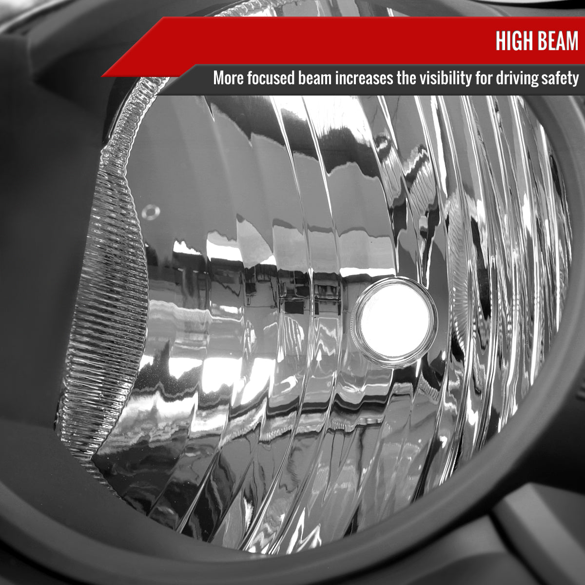 Spec-D 05-07 Jeep Grand Cherokee Headlights OEM Style Black