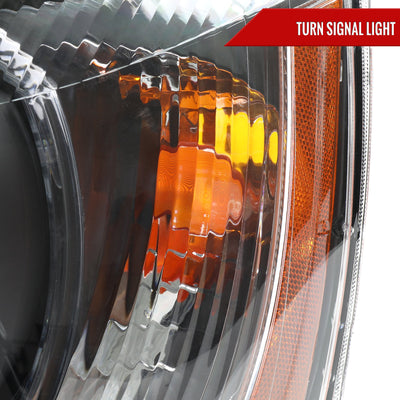 Spec-D 01-03 Highlander OEM OEM Style Headlights Black