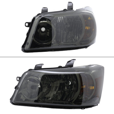 Spec-D 04-07 Toyota Highlander Headlights OEM Style Smoked