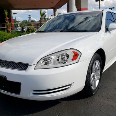 Spec-D 06-16 Chevy Impala Headlights LED Bar OEM Style.