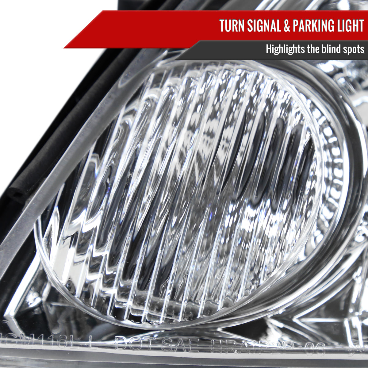 Spec-D 06-16 Impala/06-07 Monte Carlo Headlights Chrome/Clear
