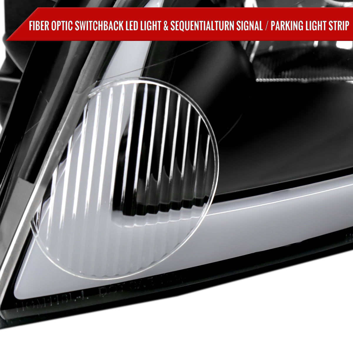 Spec-D 06-16 Impala /06-07 Monte Carlo Headlights Sequetial Black