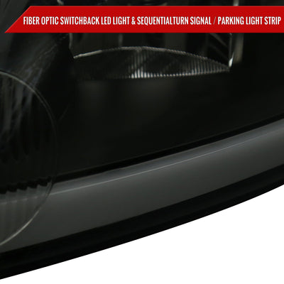 Spec-D 06-16 Impala/06-07 Monte Carlo Headlights Sequential Black