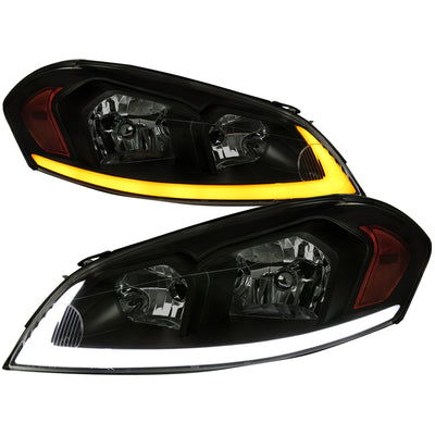 Spec-D 06-16 Impala/06-07 Monte Carlo Headlights Sequential Black