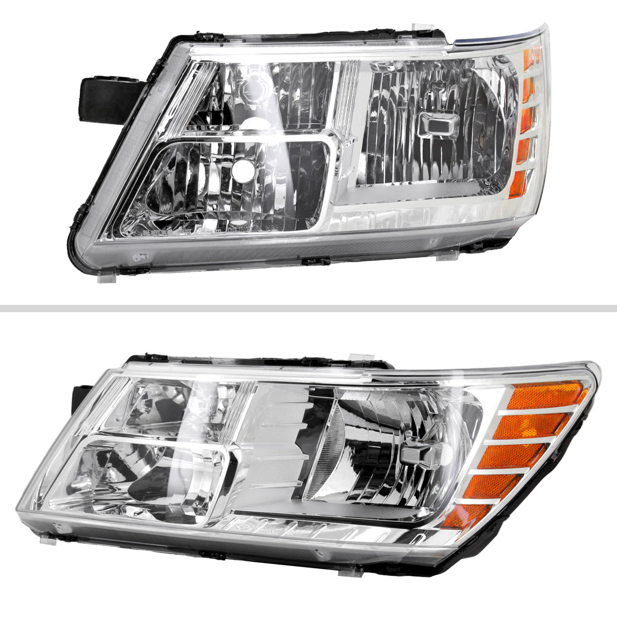 Spec-D 09-20 Dodge Journey Headlights OEM Style Chrome