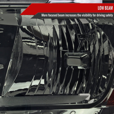 Spec-D 09-20 Dodge Journey Headlights OEM Style Chrome/Smoked Lens