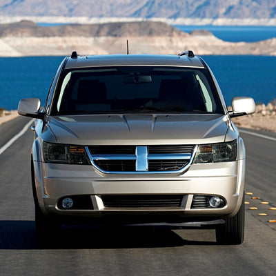 Spec-D 09-20 Dodge Journey Headlights OEM Style Chrome/Smoked Lens