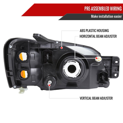 Spec-D 00-04 Subaru Legacy Brighton/03-06 Baja Sport Headlights