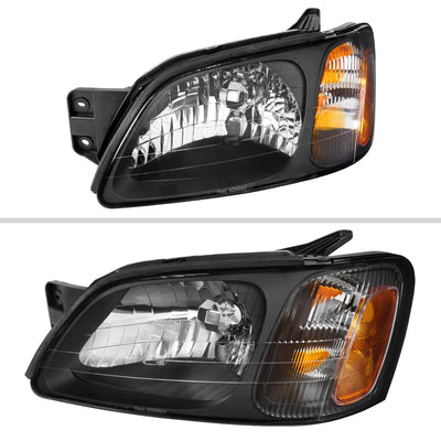 Spec-D 00-04 Legacy 03-06 Baja Sport Headlights OEM Style Black
