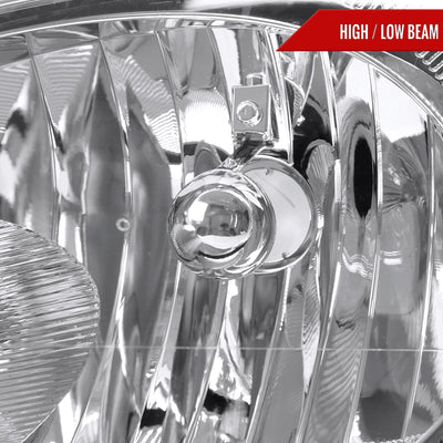 Spec-D 03-05 Dodge Neon Headlights OEM Crystal Chrome/Clear.