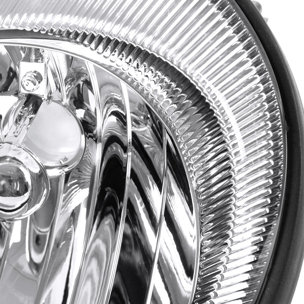 Spec-D 03-05 Dodge Neon Headlights OEM Crystal Chrome/Clear.