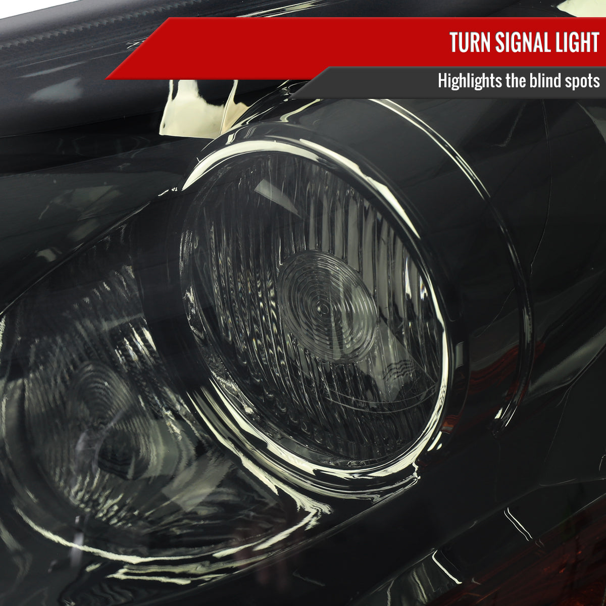 Spec-D 03-05 Honda Pilot Headlights OEM Style Chrome/Smoked