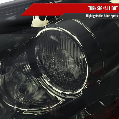 Spec-D 03-05 Honda Pilot Headlights OEM Style Chrome/Smoked
